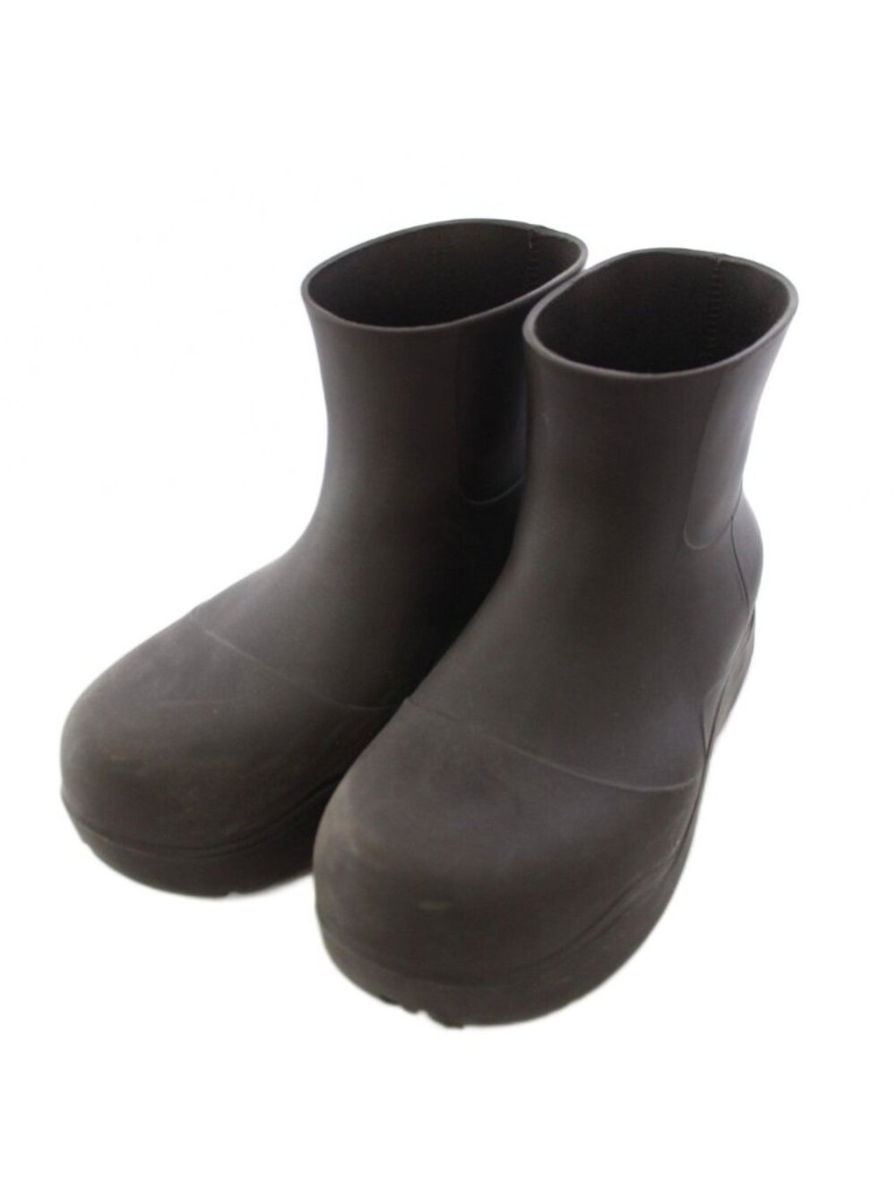 Bottega Veneta Puddle Boots Paddle Ruba Rain Shoes Short Brown